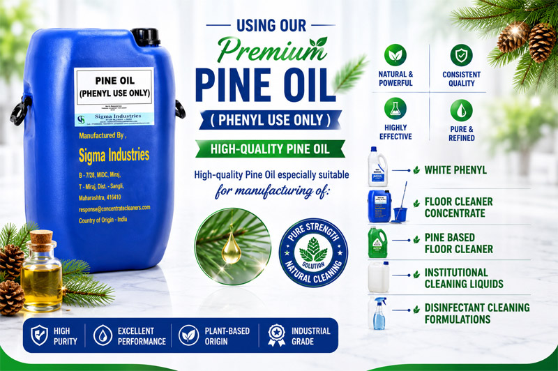 Pine Oil Emulsifier for Floor Cleaner and White Phenyl